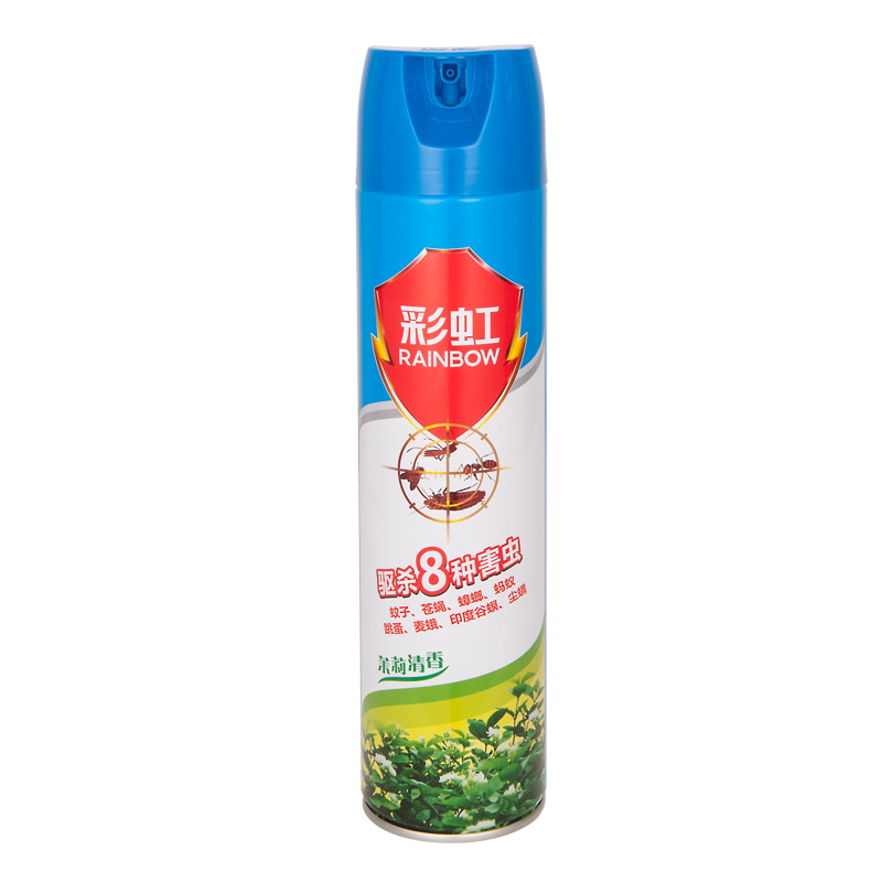 代发彩虹杀虫气雾剂500ml茉莉清香双瓶装 5266-2