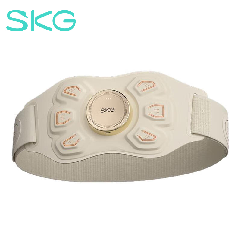 SKG腰部按摩仪K7健腹腰带晨曦金