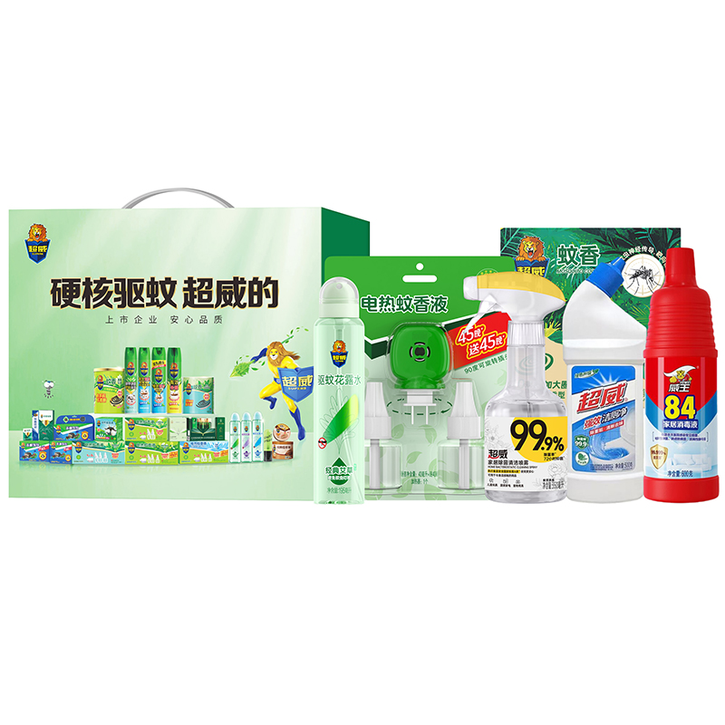 代发【超威】夏日驱蚊消杀套装E 【消杀·除菌·驱蚊】