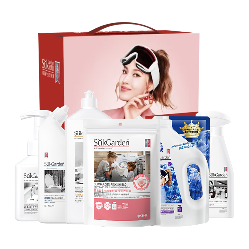 代发蔬果园大师调香居家清洁6件套 (净含量2540g)