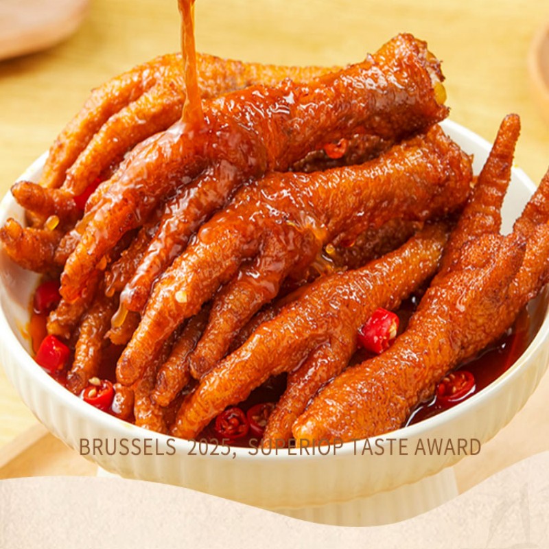 紫燕百味鸡  虎皮凤爪(卤香味)5只装 150g