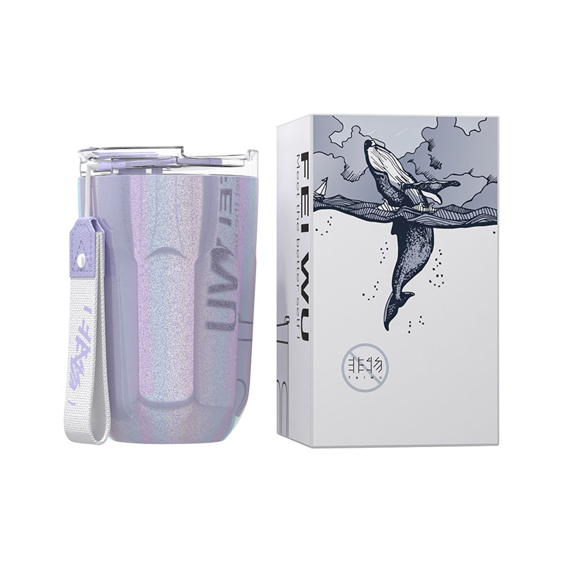 非物-薄雾时尚咖啡杯 银河借梦-白/紫/绿 FW-830