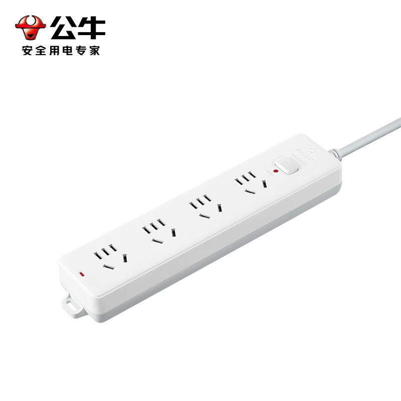 公牛410袋装延长线插座3m