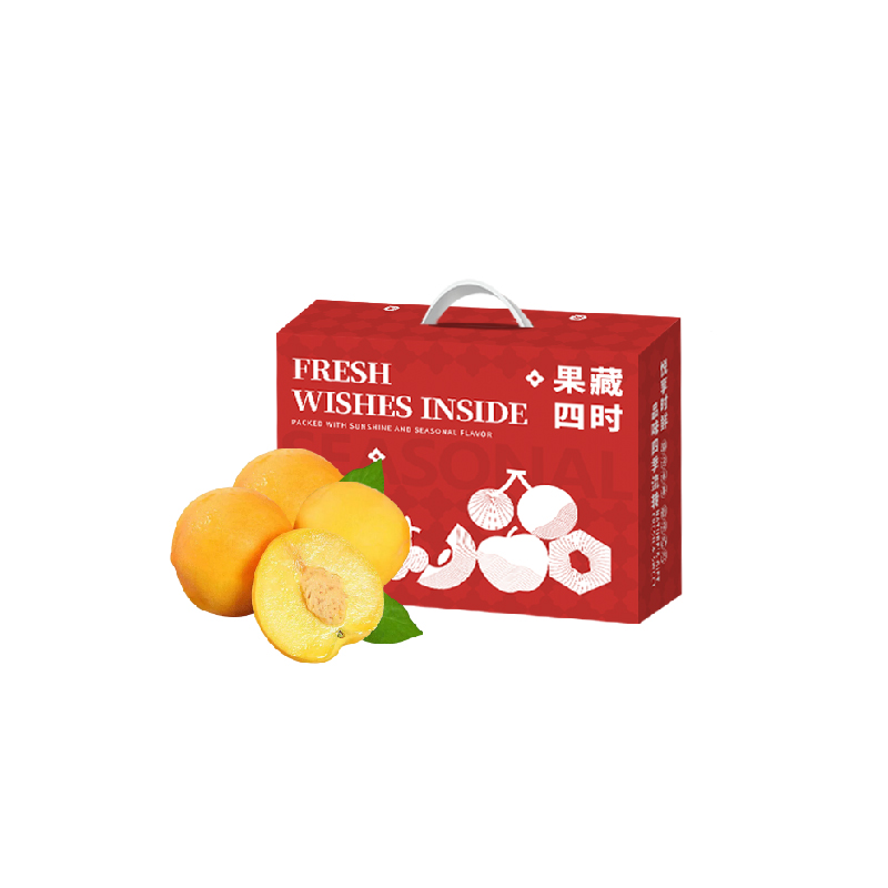 嗨果粒黄金蜜桃优选4斤